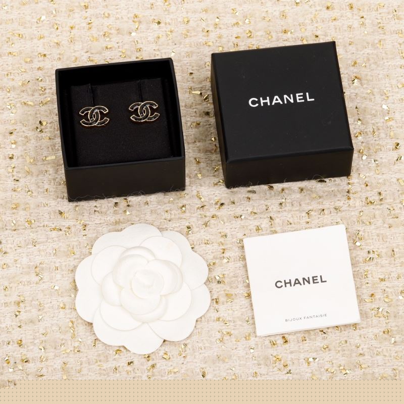 Ch*el earrings